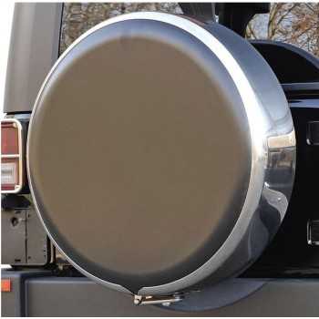 DISQUE DE PROTECTION EN ABS NOIR POUR COUVRE ROUE DIAM: 76CM