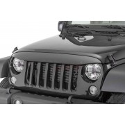 Visiere de calandre noire Jeep Wrangler JK 2007-2018