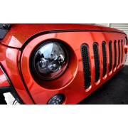 Optique de phare a LED sans vieilleuse fond noir Jeep-Toyota-Nissan-Land Rover-Mitsubishi