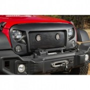 Grille de calandre avec phare a LED Jeep Wrangler JK 2007-2018