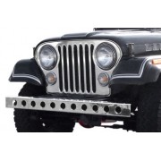 Pare choc avant inox avec trous Jeep CJ 1955-1986