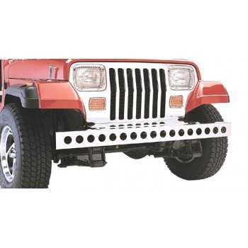 Pare choc avant inox avec trous Jeep YJ 1987-1995