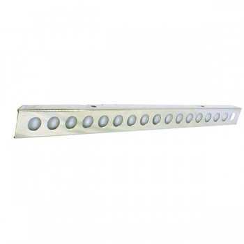 Pare choc avant inox avec trous Jeep YJ 1987-1995