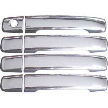 Couvre poignée de porte inox Nissan Navara D40 2005-2015