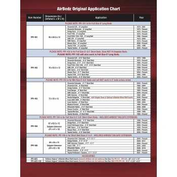 Matelas AirBedz XUV Jeep Wrangler 1990-2019