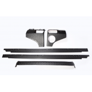 Kit de protection strie noir Jeep Wrangler JK 4 Portes 2007-2018