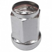 Ecrou de roue chromé 14X1,50 pour clé 19 mm Toyota HDJ 100-200-HZJ78-79  - Range Rover P38 - VW Amarok