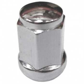 Ecrou de roue chromé 12X1/2 pour clé 19 mm JEEP CJ7-WRANGLER-CHEROKEE-GRAND CHEROKEE