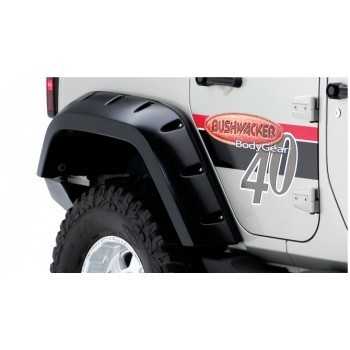 Elargisseurs d'ailes arriere BUSHWACKER Jeep Wrangler JK 2007-2018