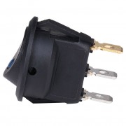 Interrupteur à bascule Bouton marche/arrêt Auto illuminé avec 4 Couleur LED (8 pièces)
