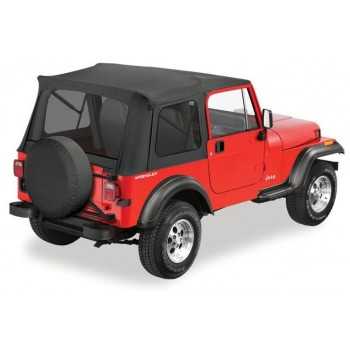 Capotage Supertop® BESTOP noir CJ-Wrangler 76-95 (vitres teintées)