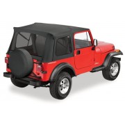 Capotage Supertop® BESTOP noir CJ-Wrangler 76-95 (vitres teintées)