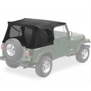 Capotage Supertop® BESTOP noir CJ-Wrangler 76-95 (vitres teintées)