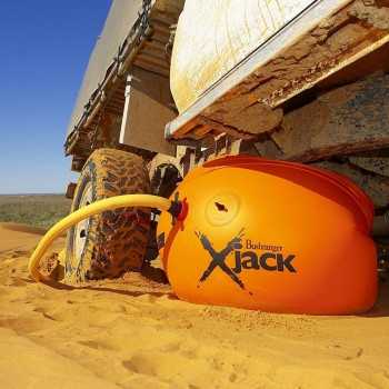 Cric Air XJACK (gonfle avec compresseur + echappemement)