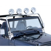 Support de phare sur baie de pare brise Jeep Wrangler TJ 97-2006