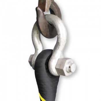 Sangle pour 4x4 BLACK SNAKE boucle-boucle 15 Mètres 20 Tonnes kevlar