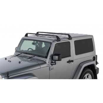 Kit de barres de toit RHINO RACK Jeep Wrangler JK et JL 2007-2020 2 portes
