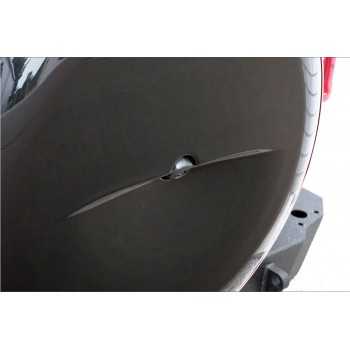 Couvre roue inox - 255/75R17 - 255/70R18 Jeep Wrangler JL 2018+