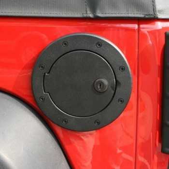 Bouchon de réservoir noir antivol Jeep Wrangler JK 2007-2018