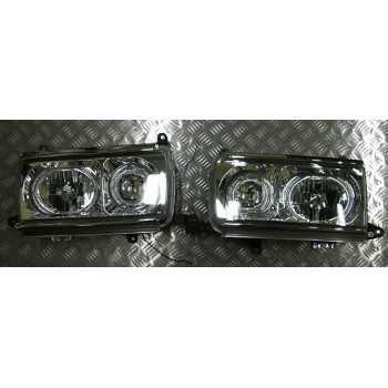 KIT 2 OPTIQUES AVEC VEILLEUSES CIRCULAIRE HDJ 80 90-98