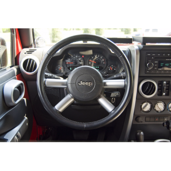 Kit enjoliveur de volant argent Jeep Wrangler JK 2007-2010