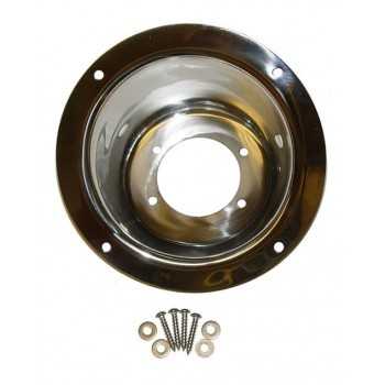 Enjoliveur de bouchon de reservoir acier inoxydable Jeep Wrangler TJ 97-06