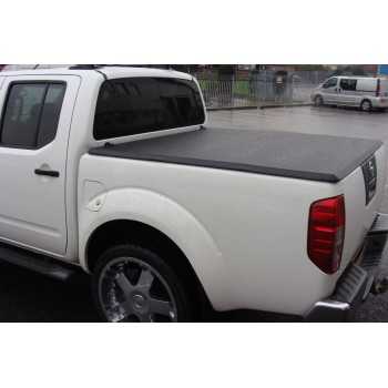 Tonneau cover vinyl noir Nissan Navara D40 4 Portes 2005-2010