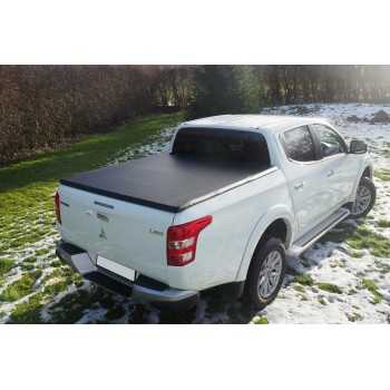 Tonneau cover vinyl noir Nissan Navara D40 4 Portes 2005-2010