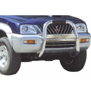 Big bar 76 mm inox Usage Hors Route Mitsubishi L200 2002-2006
