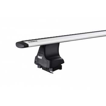 barre de toit THULE Evo SquareBar Nissan king Cab 2002-2005 4 portes