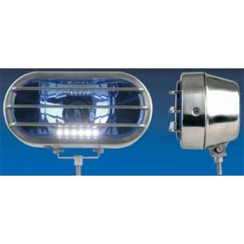 Phare rectangulaire gladiateur avec led 24 V H1 70W
