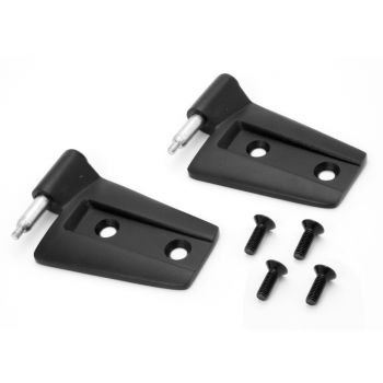 Charnières de porte avant gauche noir Jeep Wrangler JK 07-18