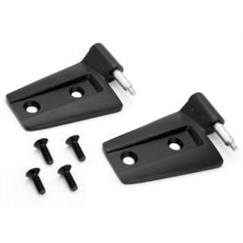 Charnières de porte avant droite noir Jeep Wrangler JK 07-18