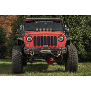 Pare-chocs avant Arcus a/support de treuil et crochets Jeep Wrangler JK 07-18