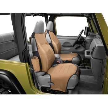 Housse de siège beige Jeep CJ-YJ-TJ 1976-2006