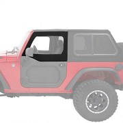 Portes avant supérieures noir Bestop Jeep Wrangler JK 2007-2018