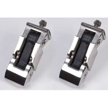 Attache capot inox Jeep Wrangler TJ 1997 à 2006