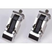 Attache capot inox Jeep Wrangler TJ 1997 à 2006