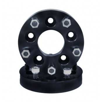 Elargisseur de voie aluminium Jeep Wrangler entraxe YJ 114,3 en entraxe CJ 139,7