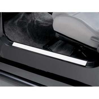 BARRE DE SEUIL INOX JEEP CJ 7 ET WRANGLER 76-95