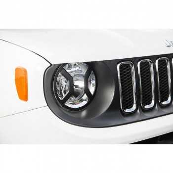 Grille de phare avant noire Jeep Renegade 2015-2018