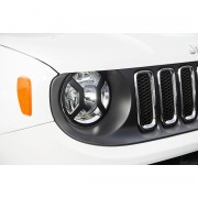 Grille de phare avant noire Jeep Renegade 2015-2018