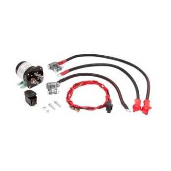 Kit de relais pour double batteries