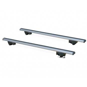 Barres de toit AERO-RAILING Nissan Pathfinder avec railing 2005-