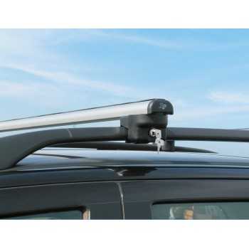 Barres de toit AERO-RAILING Nissan Pathfinder avec railing 2005-