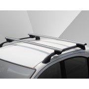 Barres de toit AERO-RAILING Nissan Pathfinder avec railing 2005-