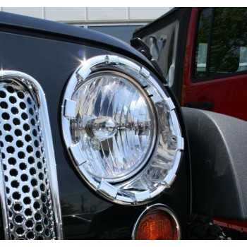ENJOLIVEUR DE PHARE DE JEEP WRANGLER JK 2007-2014