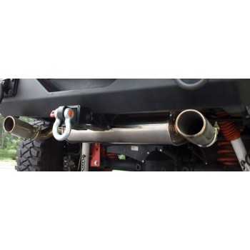 Silencieux d'échappement double sortie Jeep Wrangler JK 3,8L V6 2007-2018
