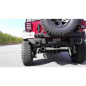 Silencieux d'échappement double sortie Jeep Wrangler JK 3,8L V6 2007-2018