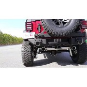 Silencieux d'échappement double sortie Jeep Wrangler JK 3,8L V6 2007-2018